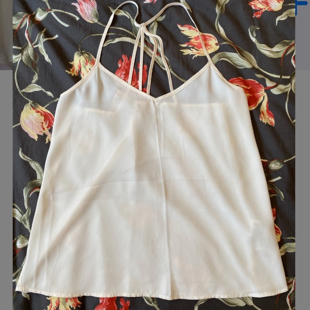 Abercrombie and Fitch White Tank Top